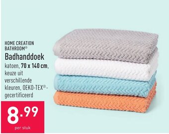 ALDI Badhanddoek aanbieding