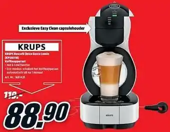 Krups nescafé dolce gusto lumio (kp130110) koffieapparaat
