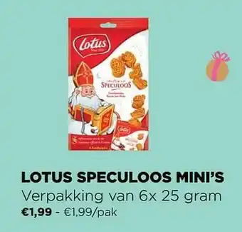 Jumbo Lotus speculoos mini’s aanbieding