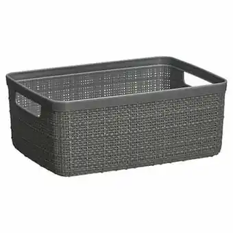 Kwantum Mand Jute Antraciet aanbieding