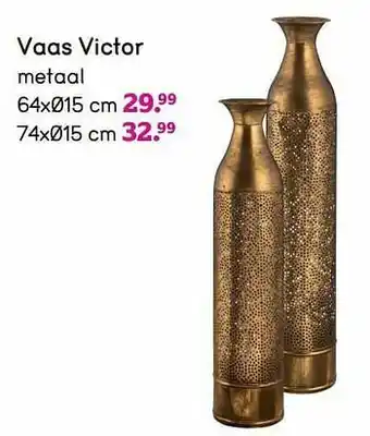Leen Bakker Vaas victor aanbieding