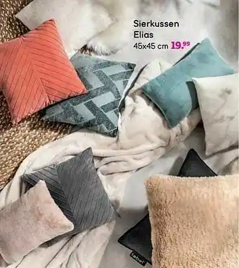 Leen Bakker Sierkussen elias aanbieding