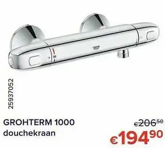 Groheterm 1000 douchekraan