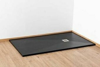 Zelfbouwmarkt Douchebak Minimalism 160x90cm Zwart aanbieding