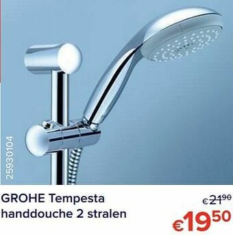Euroshop Grohe tempesta handdouche 2 stralen aanbieding