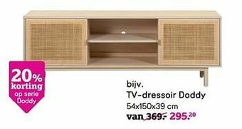Leen Bakker Tv-dressoir doddy aanbieding