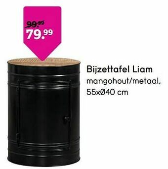 Leen Bakker Bijzettafel liam aanbieding