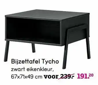 Leen Bakker Bijzettafel tycho aanbieding