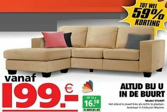 Seats and Sofas Model stuart aanbieding