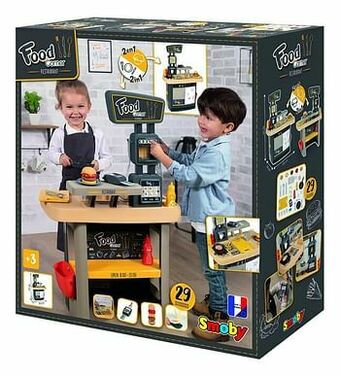 Dreamland Smoby keukentje Food Corner 360° aanbieding