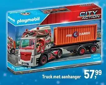 Truck met aanhanger