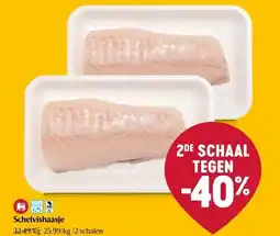 Delhaize Schelvishaasje aanbieding