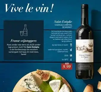 ALDI Saint-estèphe château l`hôpital de mignot aanbieding