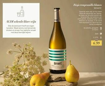 Rioja tempranillo blanco boyante