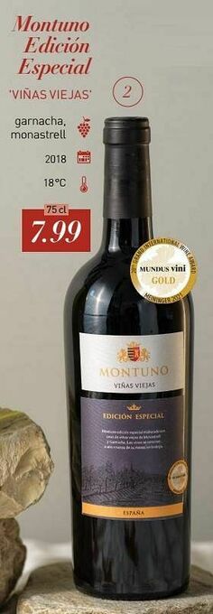 ALDI Montuno edición especial viñas viejas aanbieding