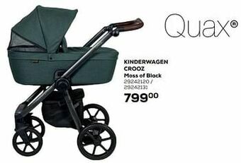 Supra Bazar Kinderwagen crooz moss of black aanbieding