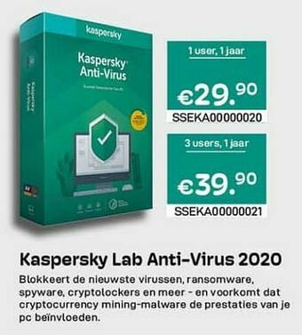 Kaspersky lab anti-virus 2020