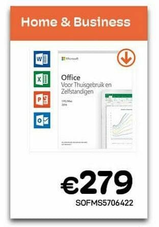 CompuDeals Office home + business aanbieding