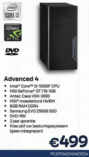 CompuDeals Pointer systems advanced 4 aanbieding