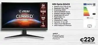 CompuDeals Msi optix g24c6 aanbieding