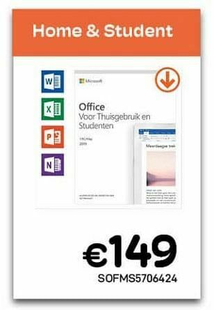 CompuDeals Office home + student aanbieding