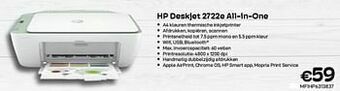 CompuDeals Hp deskjet 2722e all-in-one aanbieding