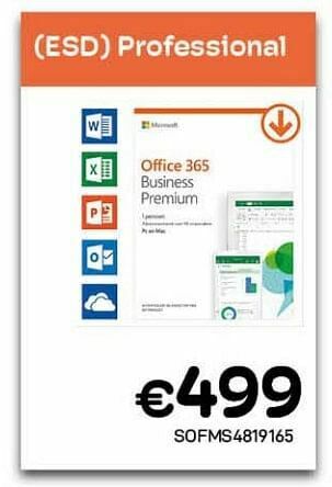 CompuDeals Office 365 business premium aanbieding