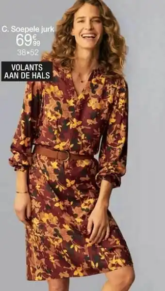 Damart Soepele jurk aanbieding
