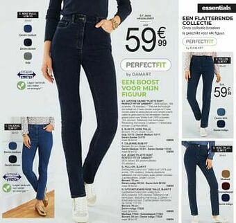 Damart 7-8-jeans slim fit aanbieding