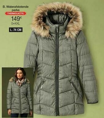 Damart Waterafstotende parka aanbieding