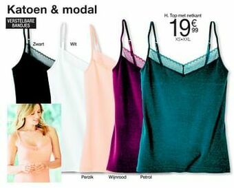 Damart Top met netkant aanbieding