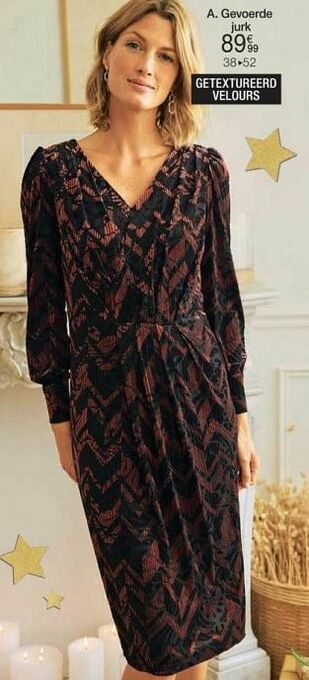 Damart Gevoerde jurk aanbieding