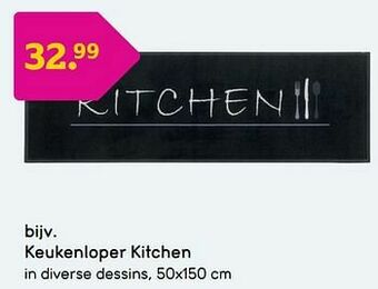 Leen Bakker Keukenloper kitchen aanbieding