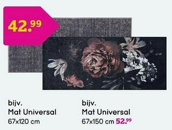 Leen Bakker Mat universal aanbieding