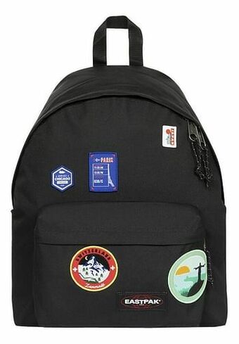 Dreamland Eastpak rugzak Padded Pak ’R Patched Black aanbieding