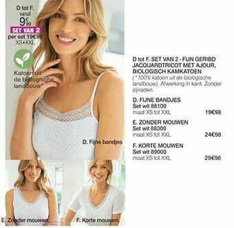 Damart Fijne bandjes aanbieding