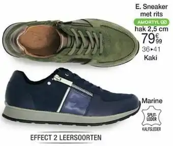 Damart Sneaker met rits aanbieding
