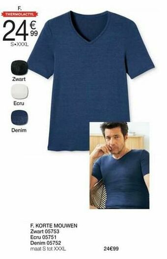 Damart Korte mouwen aanbieding