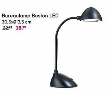 Leen Bakker Bureaulamp boston led aanbieding