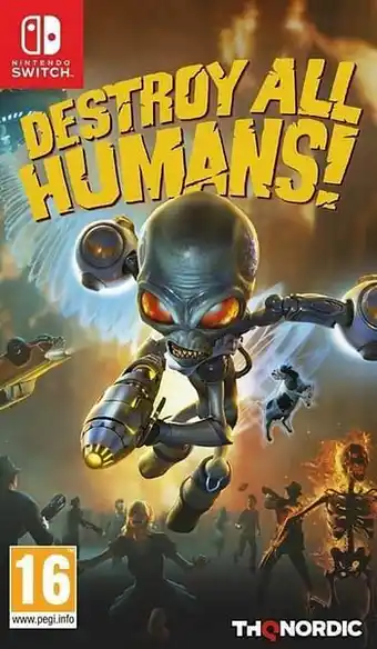 Dreamland Nintendo Switch Destroy All Humans! ENG/FR aanbieding