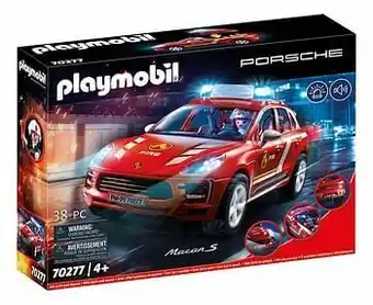 PLAYMOBIL Porsche 70277 Porsche Macan S Brandweer