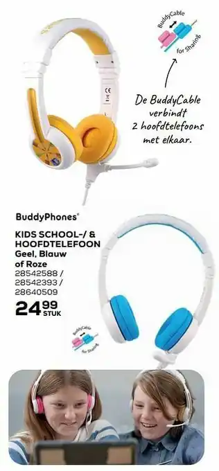 Kids school-- + hoofdtelefoon