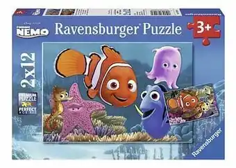 Ravensburger puzzel 2-in-1 Disney Finding Nemo Nemo is ontsnapt