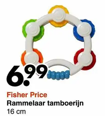 Fisher price rammelaar tamboerijn