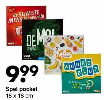 Spel pocket