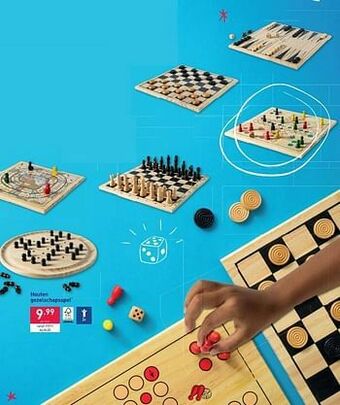 ALDI Houten gezelschapsspel aanbieding