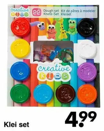 Wibra Klei set aanbieding