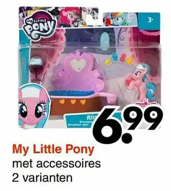 My little pony met accessoires