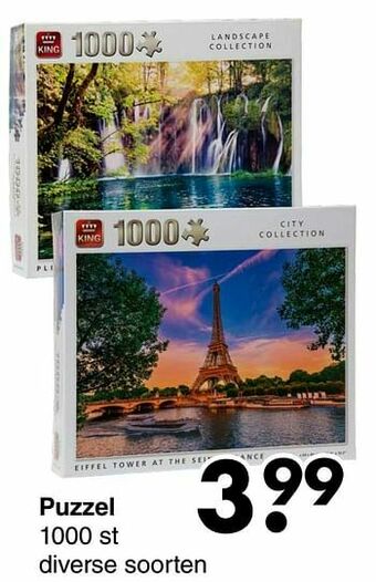Wibra Puzzel aanbieding