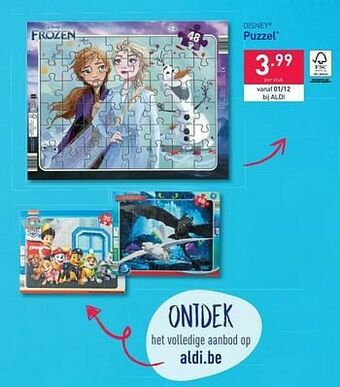 ALDI Puzzel aanbieding
